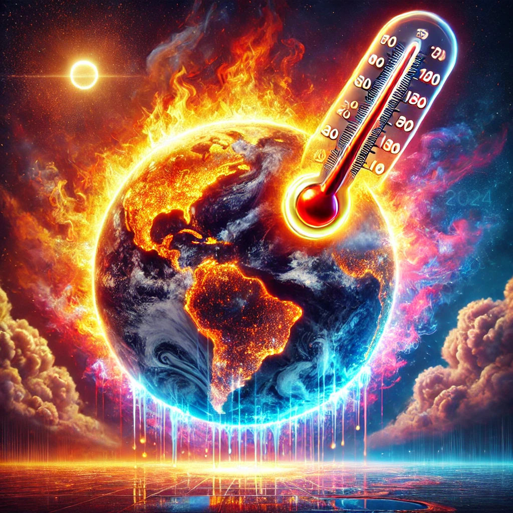 درجات الحرارة العالمية تحطم الأرقام القياسية: 2024 يصبح العام الأكثر سخونة على الإطلاق